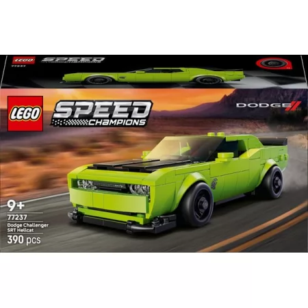 Конструктор LEGO Speed Champions Спортивний автомобіль Dodge Challenger SRT Hellcat 390 деталей Конструктор LEGO Speed Champions Спортивний автомобіль Dodge Challenger SRT Hellcat 390 деталей