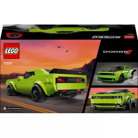 Конструктор LEGO Speed Champions Спортивний автомобіль Dodge Challenger SRT Hellcat 390 деталей Конструктор LEGO Speed Champions Спортивний автомобіль Dodge Challenger SRT Hellcat 390 деталей