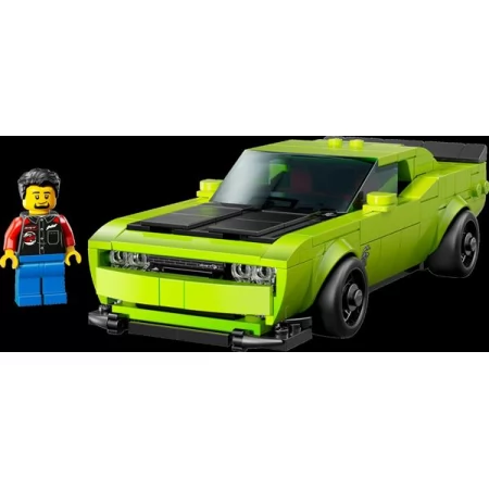 Конструктор LEGO Speed Champions Спортивний автомобіль Dodge Challenger SRT Hellcat 390 деталей Конструктор LEGO Speed Champions Спортивний автомобіль Dodge Challenger SRT Hellcat 390 деталей