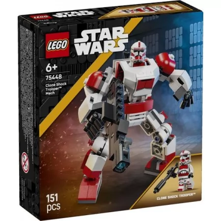 Конструктор LEGO Star Wars TM Робот ударного клону-солдата 151 Деталь Конструктор LEGO Star Wars TM Робот ударного клону-солдата 151 Деталь