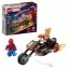 Конструктор LEGO Super Heroes Marvel Человек-паук vs Призрачный всадник на мотоцикле 72 Детали