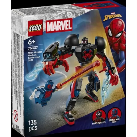 Конструктор LEGO Super Heroes Marvel Робот Майлза Моралеза vs Человек-паук 2099 135 Деталей
