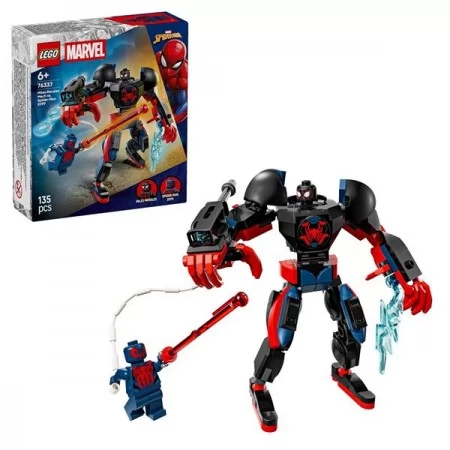 Конструктор LEGO Super Heroes Marvel Робот Майлза Моралеза vs Человек-паук 2099 135 Деталей Конструктор LEGO Super Heroes Marvel Робот Майлза Моралеза vs Человек-паук 2099 135 Деталей