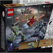 Конструктор LEGO Super Heroes Железный человек и Боевая Машина против Хаммер Дронов 204 детали 