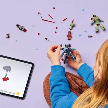 Конструктор LEGO Super Heroes Залізна людина та Бойова Машина проти Хаммер Дронів 204 деталі