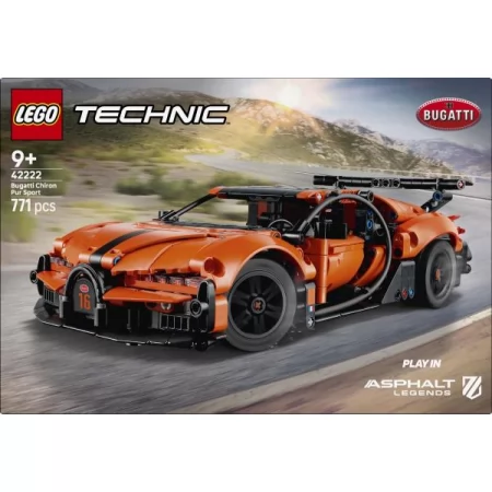 Конструктор LEGO Technic Гиперкар Bugatti Chiron Pur Sport 771 Деталь Конструктор LEGO Technic Гиперкар Bugatti Chiron Pur Sport 771 Деталь