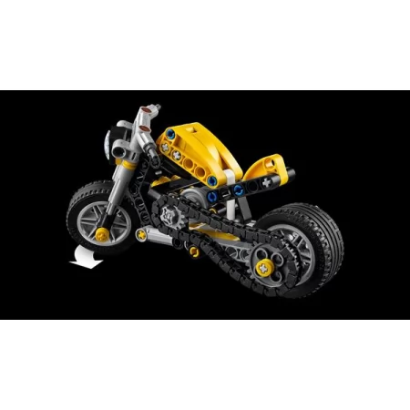Конструктор LEGO Technic Жёлтый мотоцикл 151 деталь