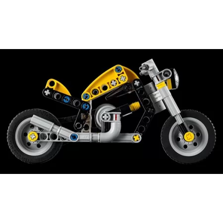 Конструктор LEGO Technic Жёлтый мотоцикл 151 деталь