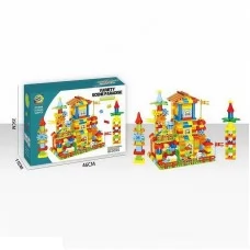 Конструктор замок BabyToys MC 858 пластиковий для дітей Конструктор замок BabyToys MC 858 пластиковий для дітей