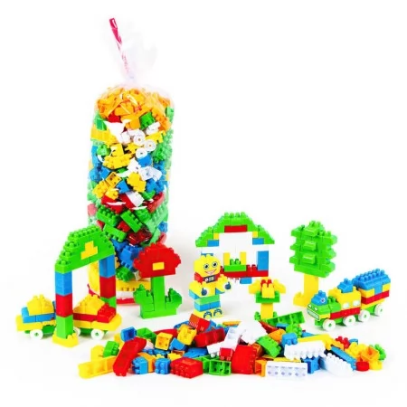 Блочный конструктор Bamsic Mini Blocks 116 деталей от 3 лет