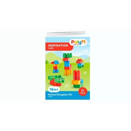 Конструктор PolyM Місто 50 деталей