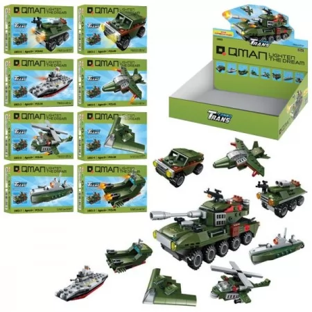 Конструктор военная техника Qman 1803, 38 деталей, от 3 лет