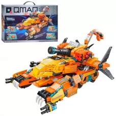 Конструктор Qman 41311 динозавры транспорт 988 деталей