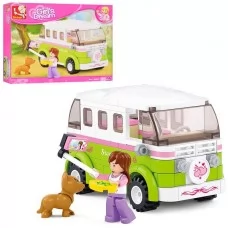 Конструктор автобус Sluban M38-B0523 158 деталей
