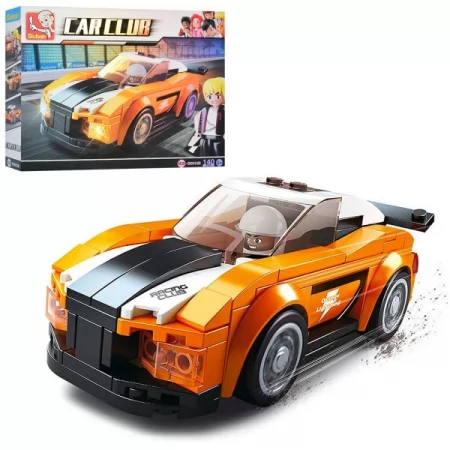 Конструктор машина SLUBAN M38-B0633B гонка 140 деталей