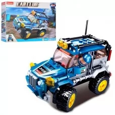 Конструктор джип Sluban M38-B0663C 146 деталей с фигурками