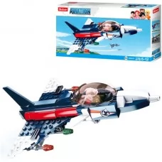 Конструктор самолет Sluban M38-B0667F 134 детали