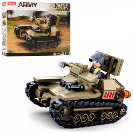 Конструктор SLUBAN M38-B0709 військовий танк 183 деталі