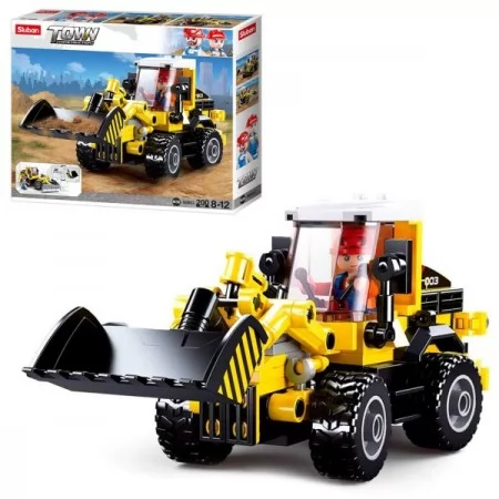 Конструктор бульдозер SLUBAN M38-B0803 200 деталей