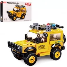 Конструктор SLUBAN M38-B0815 джип, 15,9см, фигурка, 288дет, в кор-ке