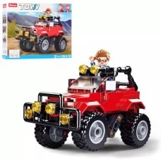 Конструктор SLUBAN M38-B0902 джип 135 деталей