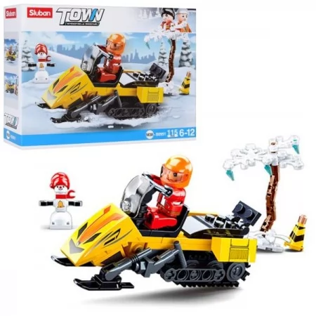 Конструктор Sluban M38-B0951 снегоход 115 деталей