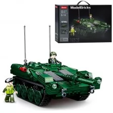 Конструктор танк Sluban M38-B1010 военный 692 детали