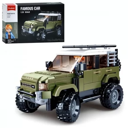 Конструктор SLUBAN M38-B1015 джип, 1:35, фігурка, 317дет, в кор-ці