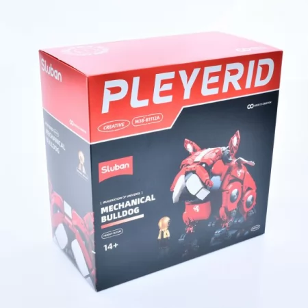 Конструктор SLUBAN M38-B1112A робот-бульдог, фигурка, в кор-ке