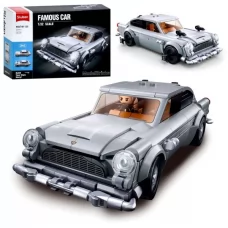 Конструктор SLUBAN M38-B1125 машинка 17см, 1:32, 2в1, фигурка, 325дет, в кор-ке