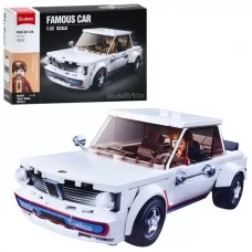 Конструктор SLUBAN M38-B1126 машинка 16см, 1:32, фигурка, 277дет, в кор-ке