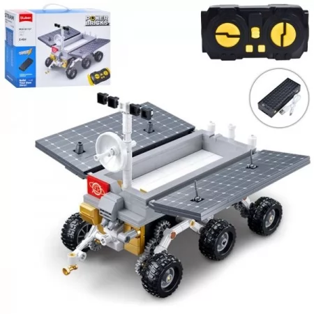 Конструктор SLUBAN M38-B1157 марсохід, 22см, 372дет,4WD, на р/к,2,4G, акум,USB зарядне,в кор-ці