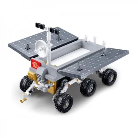 Конструктор SLUBAN M38-B1157 марсохід, 22см, 372дет,4WD, на р/к,2,4G, акум,USB зарядне,в кор-ці