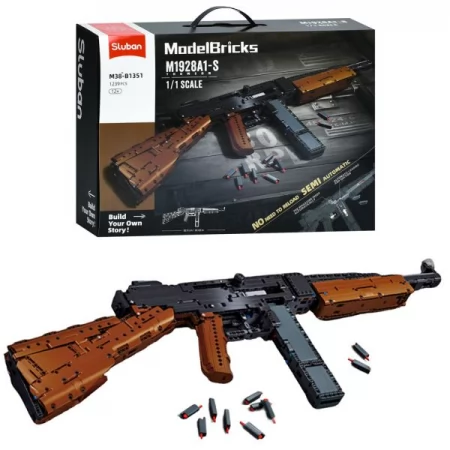 Конструктор Sluban M38-B1351 автомат из 1239 деталей