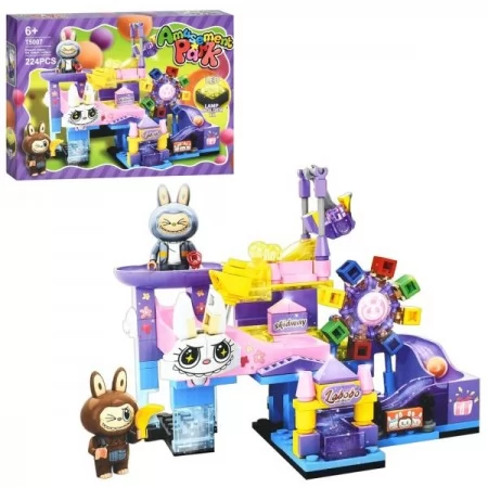 Конструктор BabyToys T5007 парк розваг зі світлом 224 деталі