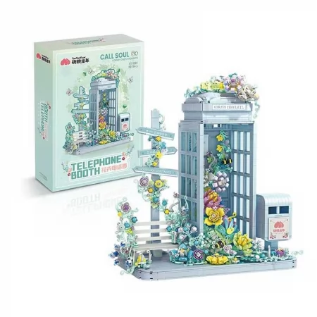 Конструктор Телефонная будка BabyToys TT 1001, 2079 деталей