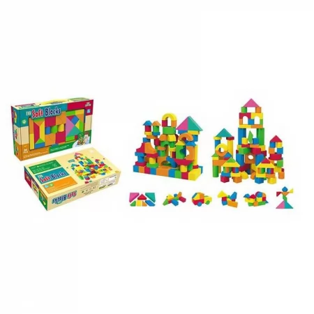 Конструктор BabyToys U 8902 с 94 мягкими блоками