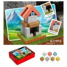 Магнитный конструктор BabyToys Z020A, 129 деталей