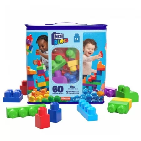 Конструктор класичний у мішку (60 дет.) Mega Bloks Конструктор класичний у мішку (60 дет.) Mega Bloks