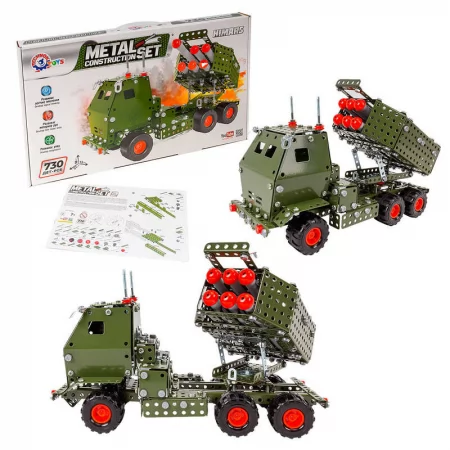  Конструктор металевий 8355 "Technok Toys", 730 деталей