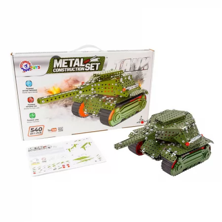  Конструктор металевий 9307 "Technok Toys", 540 деталей, у коробці