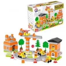  Констуктор 9994 "Technok Toys", 170 елементів, дорожні знаки, огорожа, траса, дерева, наліпки, інструкція, в коробці
