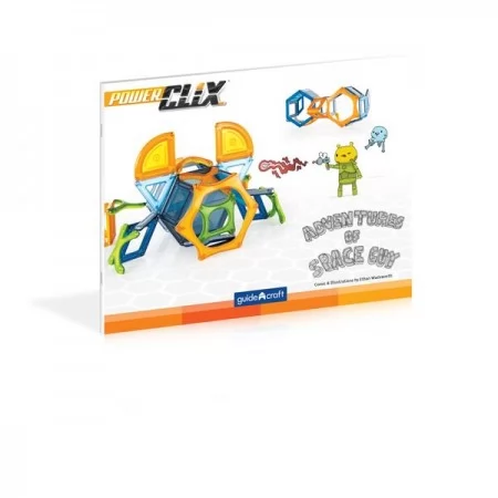 Магнитный конструктор Guidecraft PowerClix Explorer Series Космос, 54 детали G9470 Магнитный конструктор Guidecraft PowerClix Explorer Series Космос, 54 детали G9470