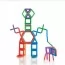 Магнітний конструктор Guidecraft PowerClix Frames, 48 деталей G9200 Магнітний конструктор Guidecraft PowerClix Frames, 48 деталей G9200