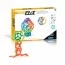 Магнитный конструктор Guidecraft PowerClix Organics, 74 детали G9432