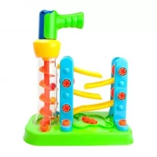 Набор для сборки Edu-Toys Горка-зигзаг с инструментами 54 детали JS021 