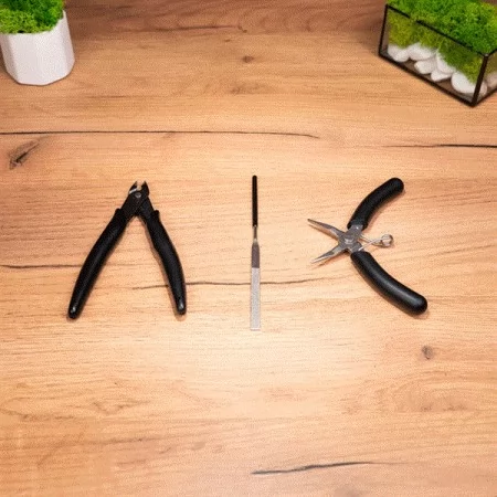 Набір інструментів для складання моделей Metal Time Pro Cutters Toolkit кусачки, плоскогубці та надфіль CTRS-3