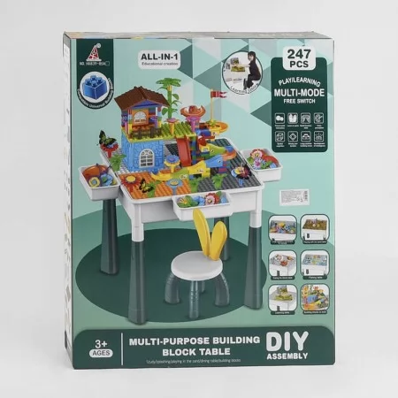 Игровой столик конструктор BabyToys HX 839-85 247 деталей
