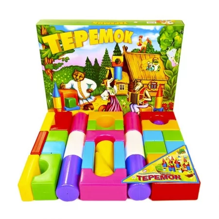 Теремок M Toys 08082 конструктор 32 детали пластмассовый