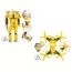 Конструктор металевий Construction Set Robot-Drone, 570 деталей, Технок 0136
